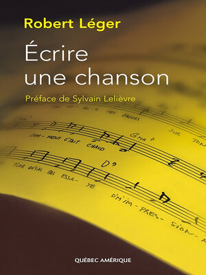 cover image of Écrire une chanson